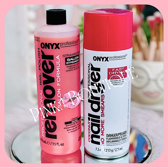 ππ
πΌ{ONYX} Professional Nail Polish | Lacquer Remover+Nail Dryer Spray Bundle! - Picture 4 of 5